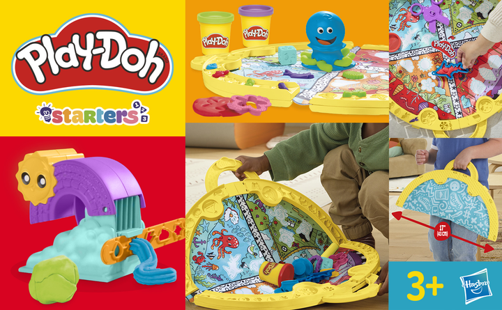 Набір для творчості Hasbro із пластиліном зі складним килимком для зберігання F9143 (5010996221070) - зображення 2