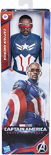 Figurka-zabawka Hasbro Captain America Brave New World 30 cm F9276 (5010996221148) - obraz 1