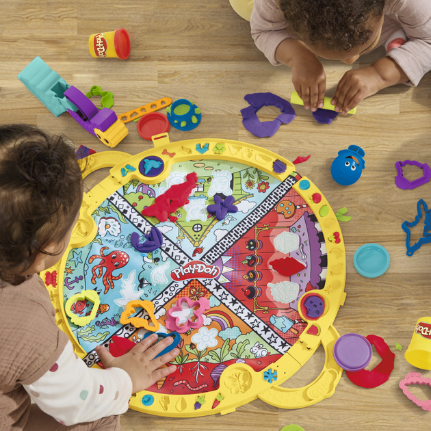 Набір для творчості Hasbro із пластиліном зі складним килимком для зберігання F9143 (5010996221070) - зображення 19
