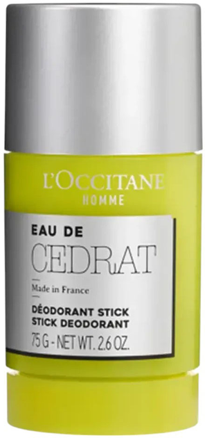 Дезодорант-стік L'Occitane En Provence Eau de Cédrat 75 г (3253581667194) - зображення 1