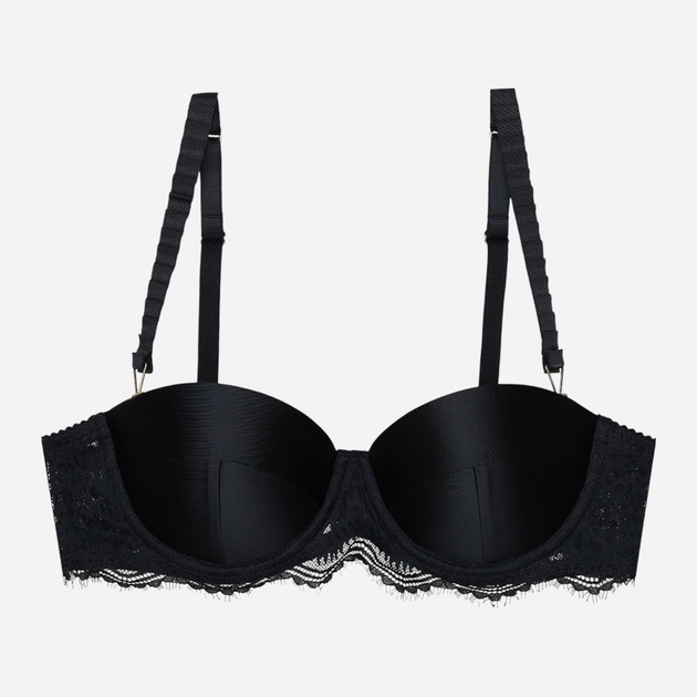 Бюстгальтер Push-up з кісточками Esotiq Brillant 42546-99X 70E Чорний (5903972529935) - зображення 6