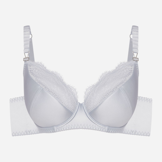 Biustonosz damski bez Push Up z fiszbinami Esotiq Brillant 42547-50X 80E Błękitny (5903972531143) - obraz 6