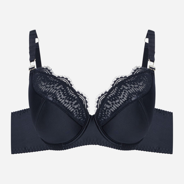 Biustonosz damski bez Push Up z fiszbinami Esotiq Brillant 42547-99X 85E Czarny (5903972530566) - obraz 6