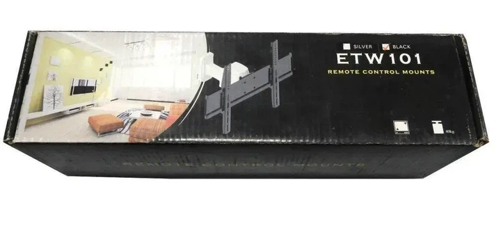 Кронштейн держатель для телевизора ETW-101 диагональю 14-32" / Универсальный настенный держатель до 40кг - Фото 2 Кронштейн держатель для телевизора ETW-101 диагональю 14-32" / Универсальный настенный держатель до 40кг - изображение 2