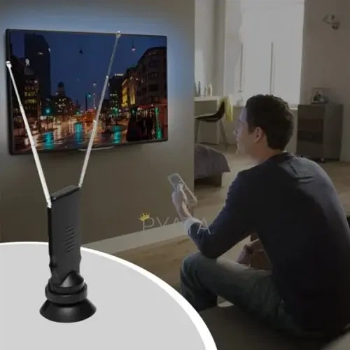 Цифровая ТВ антенна Clear TV Premium 4K компактная черная 146-176 МГц 220 В - Фото 4 Цифровая ТВ антенна Clear TV Premium 4K компактная черная 146-176 МГц 220 В - изображение 4