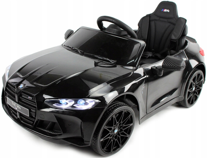 Дитячий електромобіль BMW M4 12V PlayHouse чорний - зображення 2