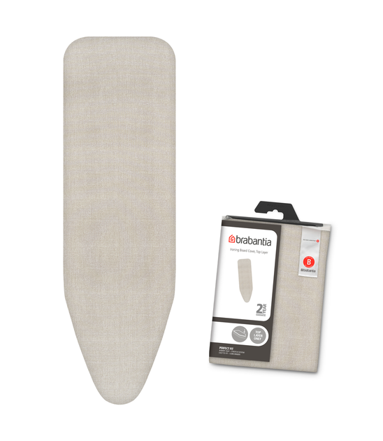 Чехол для гладильной доски Brabantia Ironing Board Cover B 124х38 см 2 мм поролона Серый (236167) - Фото 2 Чехол для гладильной доски Brabantia Ironing Board Cover B 124х38 см 2 мм поролона Серый (236167) - изображение 2