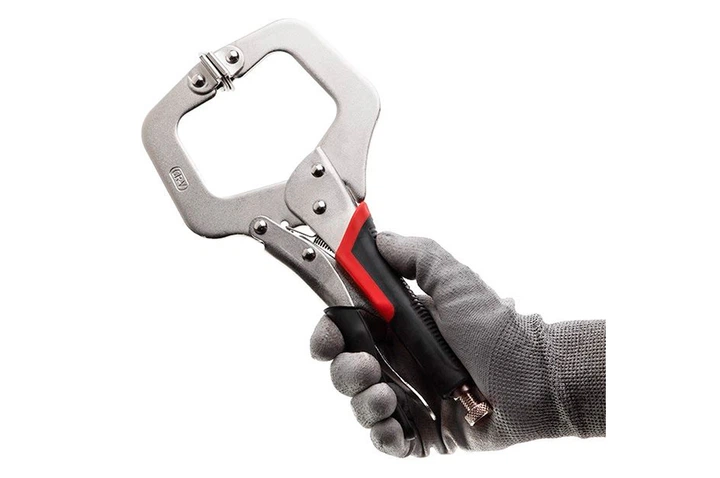 Клещи зажимные Intertool 280 мм C-образные - изображение 6