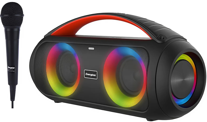 Głośnik przenośny Energizer BTS258 RGB Black(0842982105072) - obraz 3