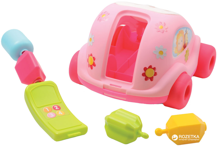 Развивающая игрушка Smoby Toys Cotoons Машинка с формами (2 вида ...