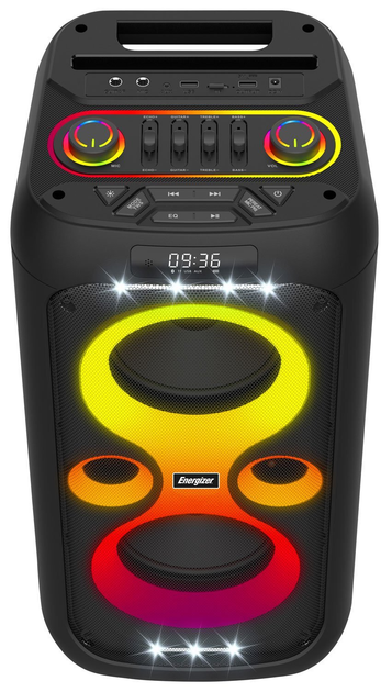 Портативна колонка Energizer BTS566 RGB Black (0842982105065) - зображення 5