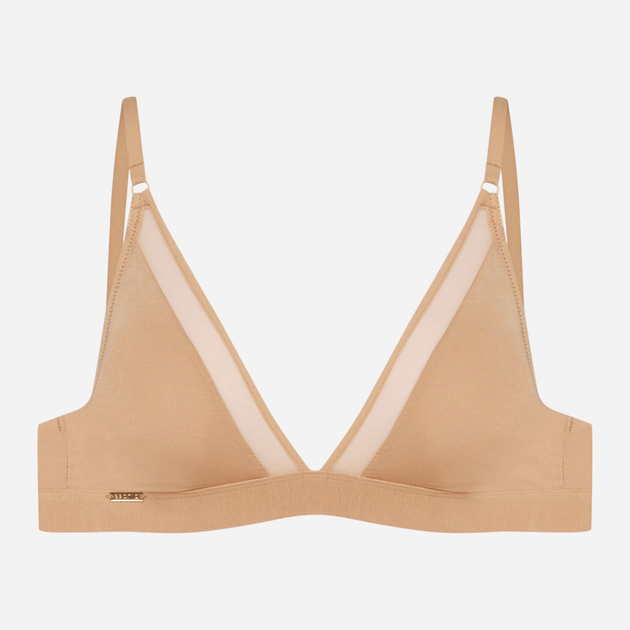 Biustonosz damski bez Push Up braletka Esotiq Blissy 42886-80X L Beżowy (5903972556252) - obraz 5