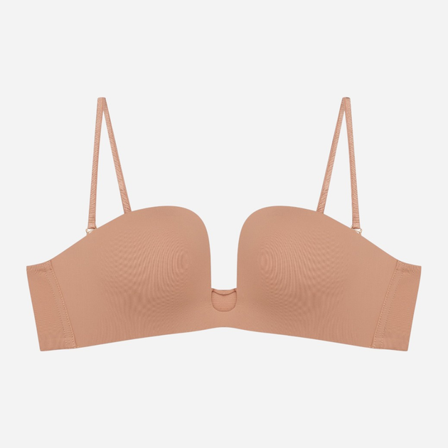 Бюстгальтер Push-up ущільнений Esotiq Novelty 43127-82X 65F Бежевий (5903972536001) - зображення 7
