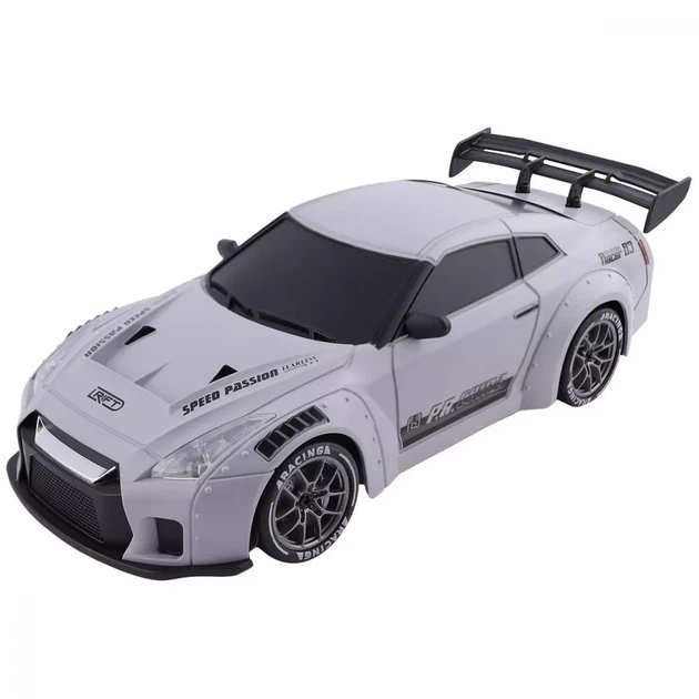Машинка для дрифта на радиоуправлении Nissan GT-R S815 - Серая
