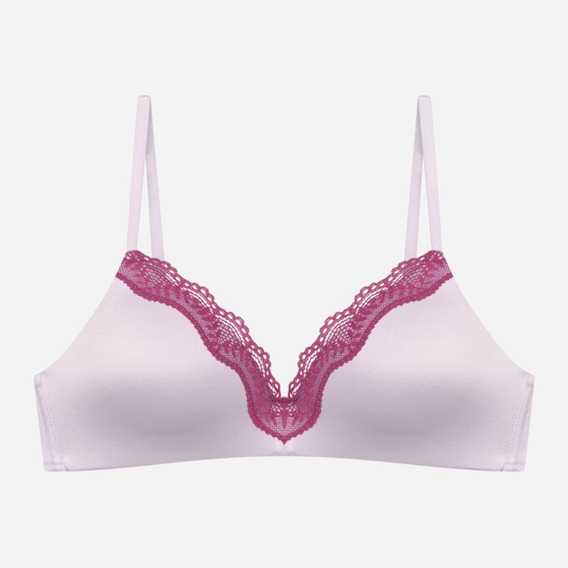 Biustonosz damski Push Up z fiszbinami Bloovii Selsey 43234-04X 65C Różowy z purpurowym (5903972579466) - obraz 6