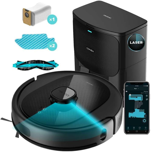 Робот-пилосос Cecotec Conga 8290 Immortal Ultra Power Home X-Treme - зображення 1