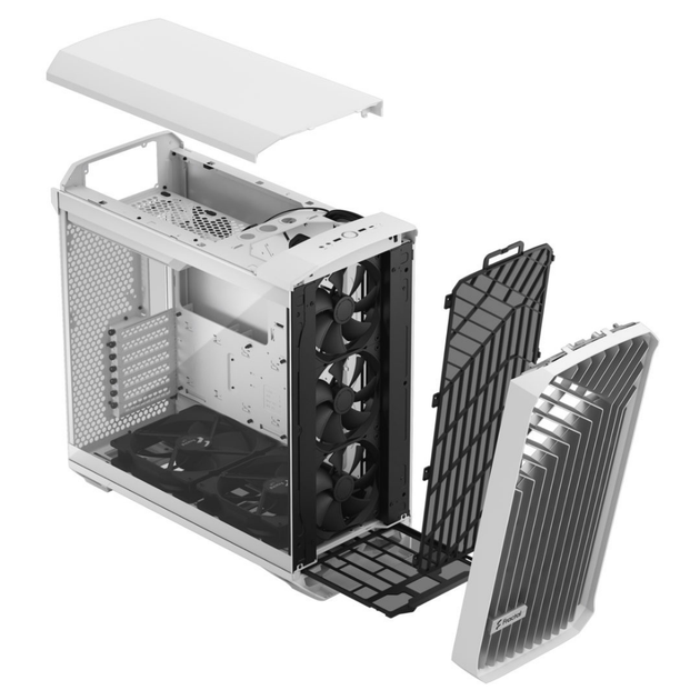 Корпус Fractal Design Torrent TG Clear Tint, Mid-Tower, без блока питания (FD-C-TOR1A-03) - изображение 3