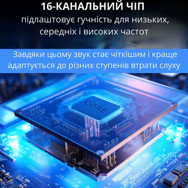 Слуховой аппарат AIMED Hearing Aid Pro Series N08 с подключением Bluetooth и креплением на шею Черный - изображение 10