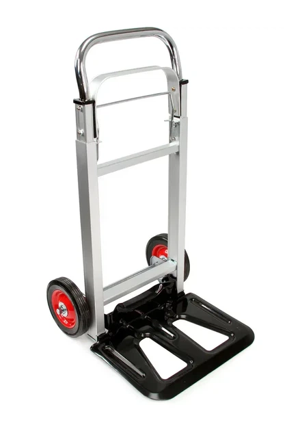 Тележка алюминиевая двухколесная складная 90 кг Mar-Pol M80084 - изображение 4
