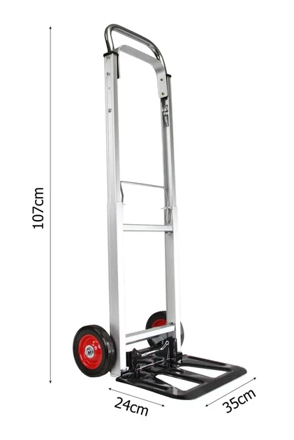 Тележка алюминиевая двухколесная складная 90 кг Mar-Pol M80084 - изображение 9