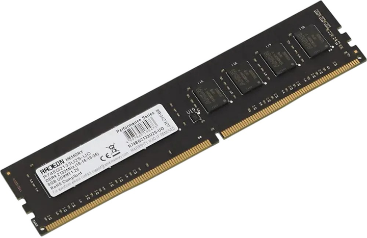 Оперативна пам'ять AMD DDR4-2133 8192MB PC4-17000 R7 Performance Series (R748G2133U2S-UO) - зображення 1