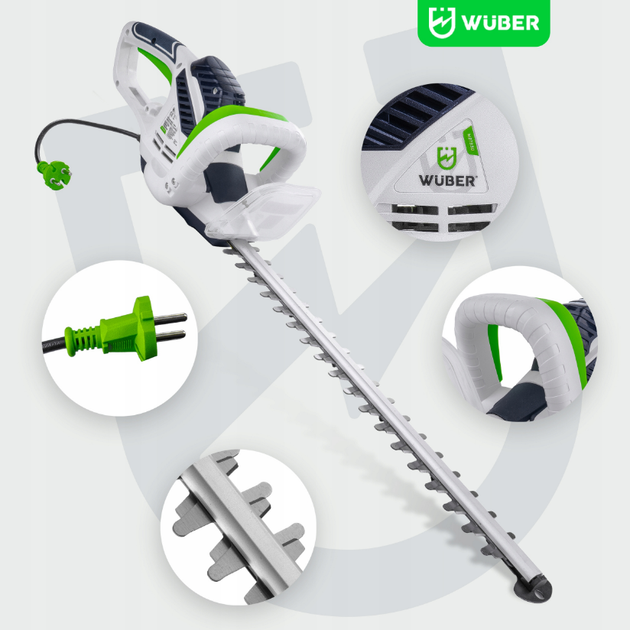 Кущоріз електричний Wuber 55 см - зображення 8