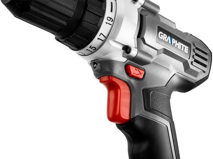 Akumulatorowa wiertarko-wkrętarka Graphite Energy+ 18V 58G000-SET1 (5902062503633) - obraz 2