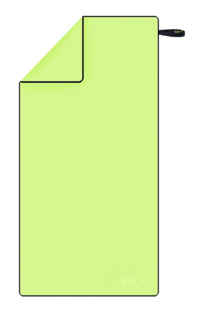 Ręcznik NILS CAMP NCR11 z mikrofibry 140 x 70 cm Zielony (5907695541182) - obraz 1