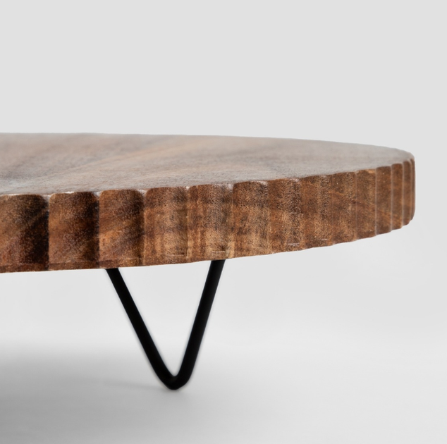 Patera HOMLA Rillet ryflowana 34 x 9 cm (5906496742989) - obraz 4