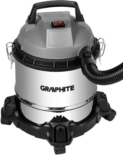 Odkurzacz przemysłowy Graphite 800 W 12 L 59G613 (5902062051820) - obraz 4