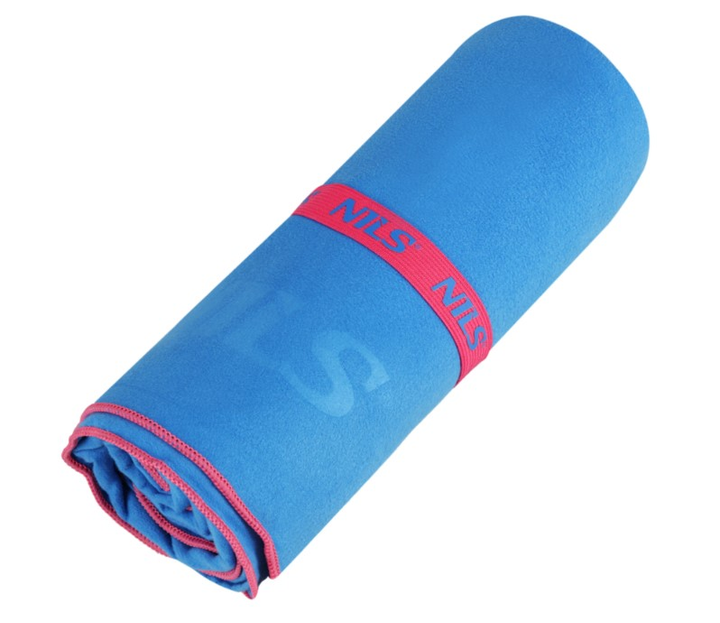 Ręcznik NILS CAMP NCR13 z mikrofibry 200 x 90 cm Niebieski (5907695598773) - obraz 2
