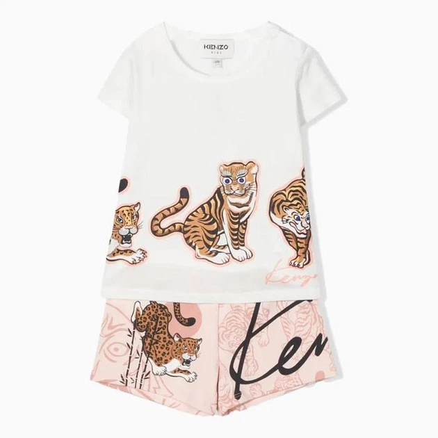 Комплект KENZO, арт. 08038, тигр, 86 см, 2 года - Фото 1 Комплект KENZO, арт. 08038, тигр, 86 см, 2 года - изображение 1