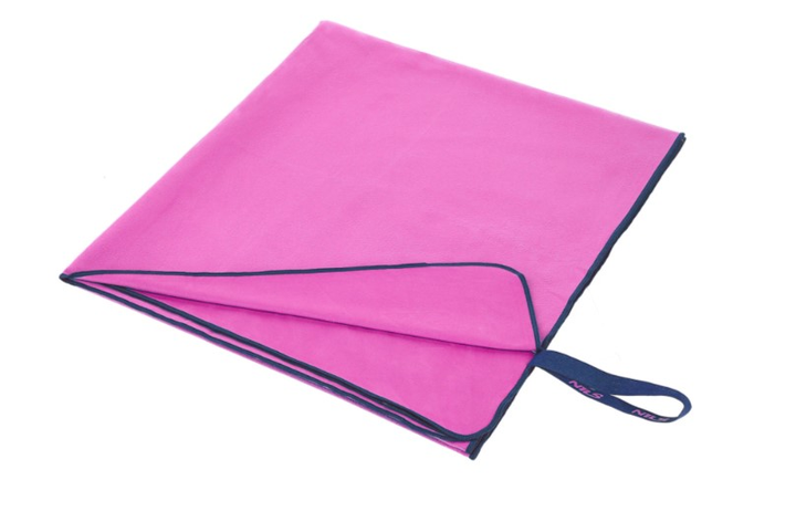 Ręcznik NILS CAMP NCR13 z mikrofibry 200 x 90 cm Różowy (5907695555042) - obraz 3