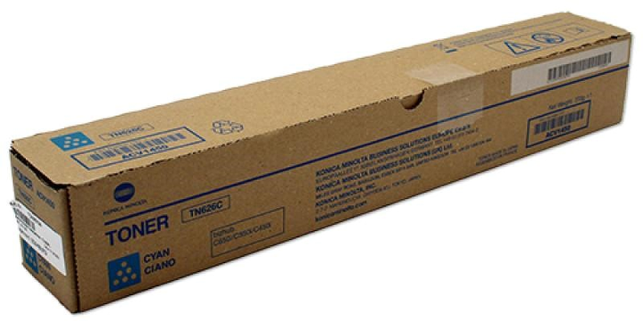 Toner Konica Minolta TN-626 Cyan (ACV1450) - obraz 1