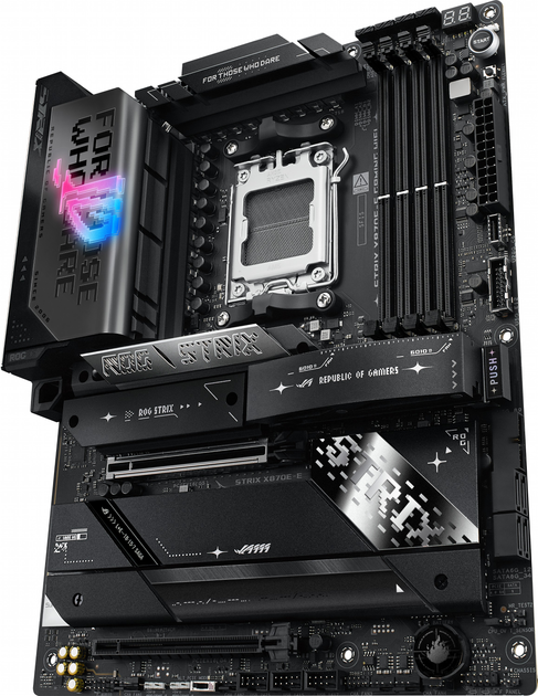Материнська плата ASUS ROG STRIX X870E-E GAMING WIFI (sAM5, AMD X870E, PCI-Ex16) - зображення 5