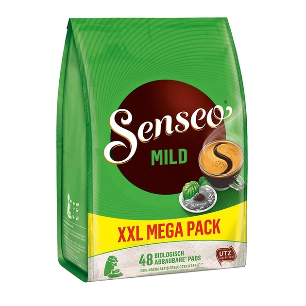 Кава в монодозах чалдах Philips Senseo Mild 48 шт Філіпс Сенсео 62 мм - зображення 3