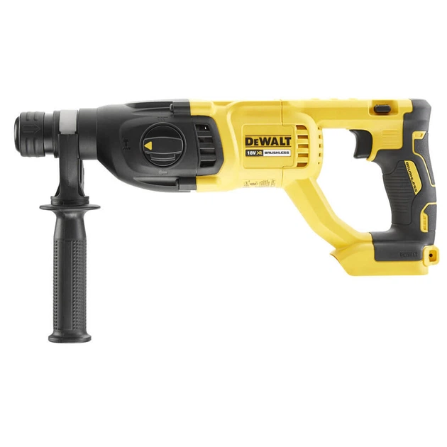 Перфоратор аккумуляторный DeWALT SDS-Plus бесщеточный 18В XR 2.6Дж без аккумулятора (DCH133N) - изображение 2