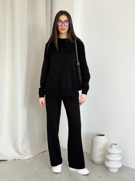 Джемпер женский ARTKNIT Katrin S/M Черный (4823093454835) - Фото 4 Джемпер женский ARTKNIT Katrin S/M Черный (4823093454835) - изображение 4
