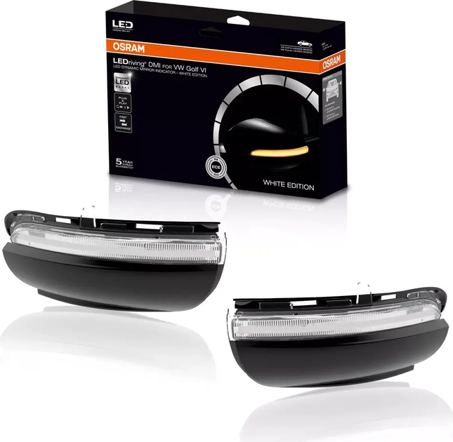 Динамічні поворотники OSRAM LEDriving DMI GOLF VII White Edition (4062172046534) - зображення 3