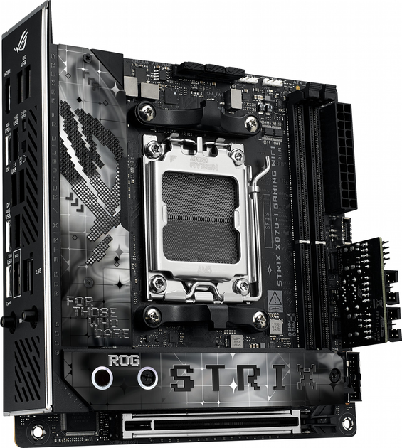 Материнська плата Asus ROG STRIX X870-I GAMING WIFI (sAM5, AMD X870, PCI-Ex16) - зображення 3