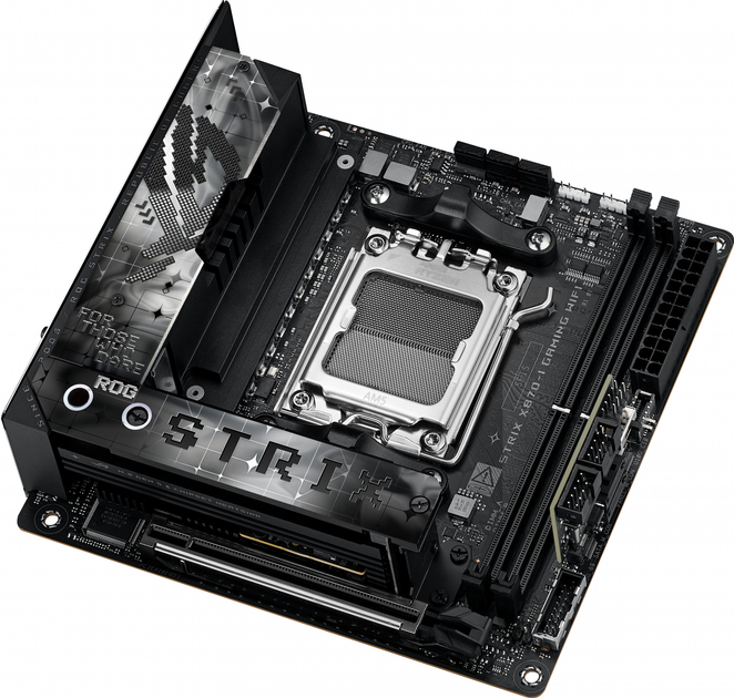 Материнська плата Asus ROG STRIX X870-I GAMING WIFI (sAM5, AMD X870, PCI-Ex16) - зображення 5