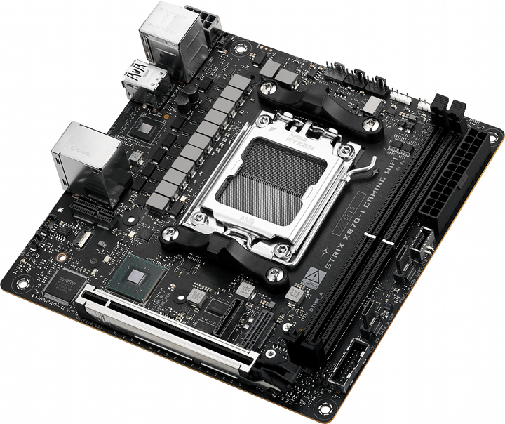 Материнська плата Asus ROG STRIX X870-I GAMING WIFI (sAM5, AMD X870, PCI-Ex16) - зображення 12