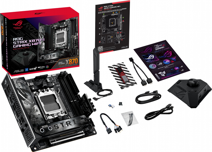 Материнська плата Asus ROG STRIX X870-I GAMING WIFI (sAM5, AMD X870, PCI-Ex16) - зображення 14