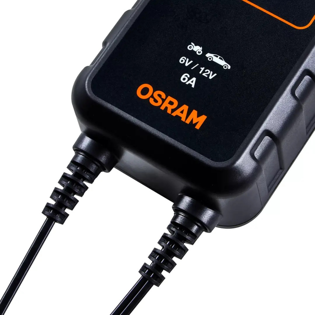 Зарядний пристрій акумуляторів OSRAM BATTERYcharge 906 6В/12В 6A (4052899620537) - зображення 5