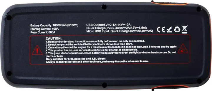 Urządzenie rozruchowe OSRAM BATTERYstart 400 OBSL400 (4052899620490) - obraz 9
