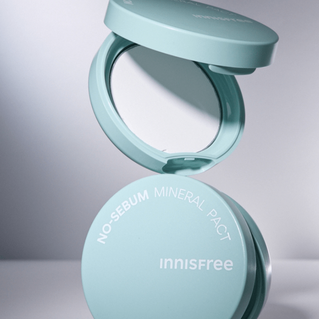 Минеральная компактная матирующая пудра Innisfree No Sebum Mineral Pact 8.5г - Фото 1 Минеральная компактная матирующая пудра Innisfree No Sebum Mineral Pact 8.5г - изображение 1