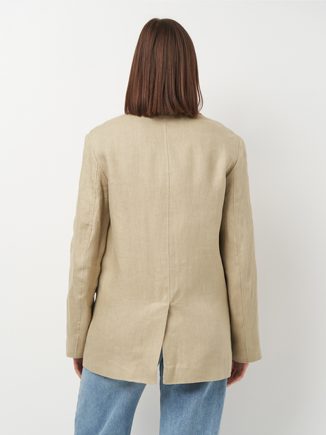 Пиджак женский Zara 3171/714 XS Бежевый (03171714710015) 