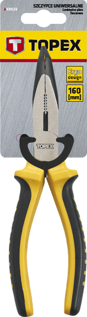 Плоскогубцы 160мм, удлиненные изогнутые, 32D103, Topex - изображение 3