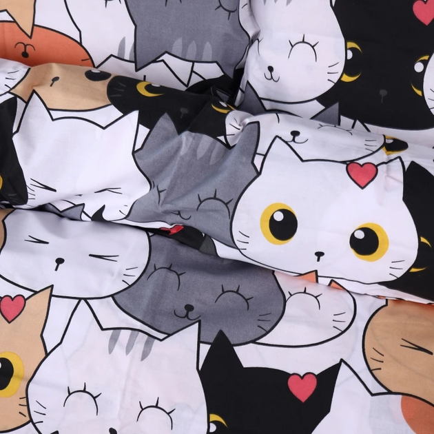 Підковдра MirSon Полуторна 143х210 см 17-0769 Funny Cat Ranforce Elite від Rozetka на платформі USKIDKA Акція на Підковдра MirSon Полуторна 143х210 см 17-0769 Funny Cat Ranforce Elite від Rozetka