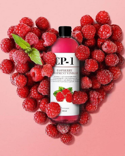 Кондиціонер для волосся Esthetic House CP-1 Raspberry Treatment Hair Vinegar змивний 500 мл (8809450010179) - зображення 5